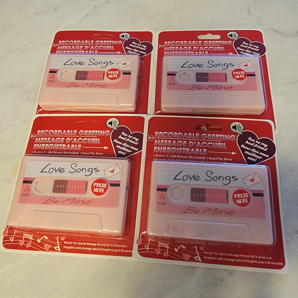 Valentine's Day Recordable Cassette
